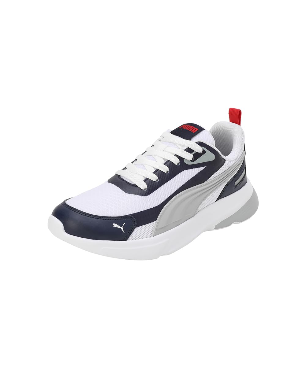 Puma Mens Rungryp White-Navy-Cool Mid Gray Sneaker - 7 UK (39717302) (B0CQRFCD2N) Amazon Price History, Amazon Price Tracker