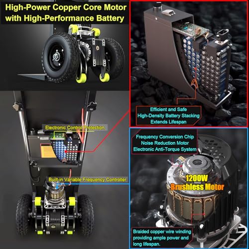 Carretilla Eléctrica para Escaleras 880lb Carga Máx miniatura 5