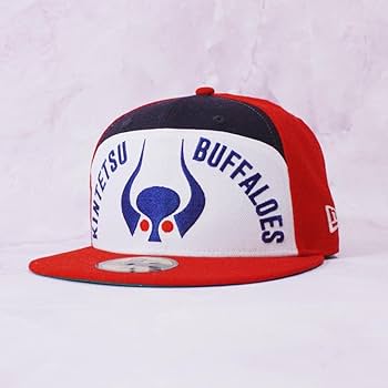 近鉄バファローズ　ニューエラ 9FIFTY 大阪近鉄バファローズ 1969 - 1971 ネイビー × スノー