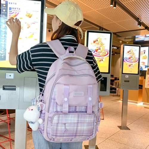 Sac à dos décontracté pour adolescentes esthétique et scolaire - 6
