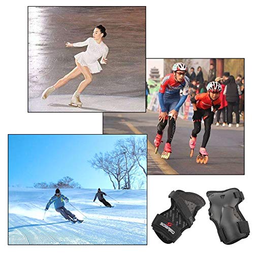 image for LALATECH Skating Gloves, Protective Gear Wrist Brace Wrist Guards for 