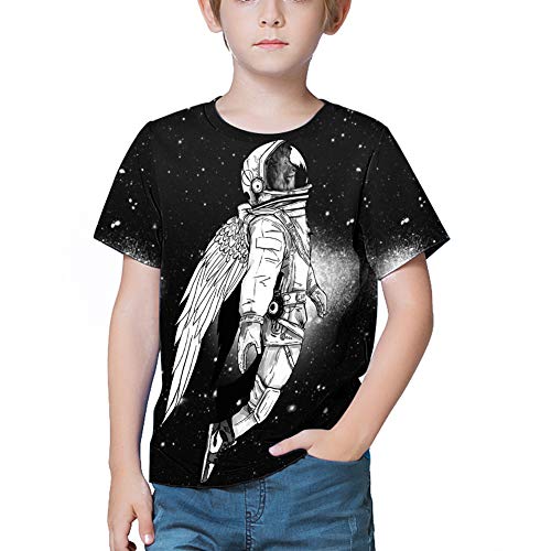 Image of LAIDIPAS Boys Girls 3D Graphic T-Shirt Short Sleeve Tops Tees 6-16 Years