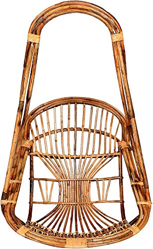 Cane Arts Hanging Chair Wooden Bamboo Cane (Bait) for Comfort Indoor & Outdoor Swing Chair for Kids Adults