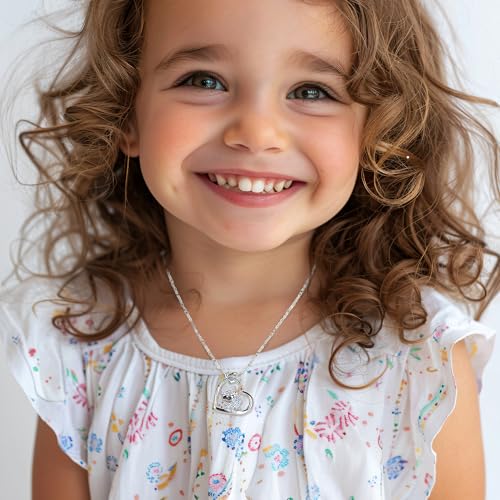 Real 925 Sterling Silver Unicorn Necklace, Unicorn Jewelry for Women and Girls, Kids Necklace for Girls2