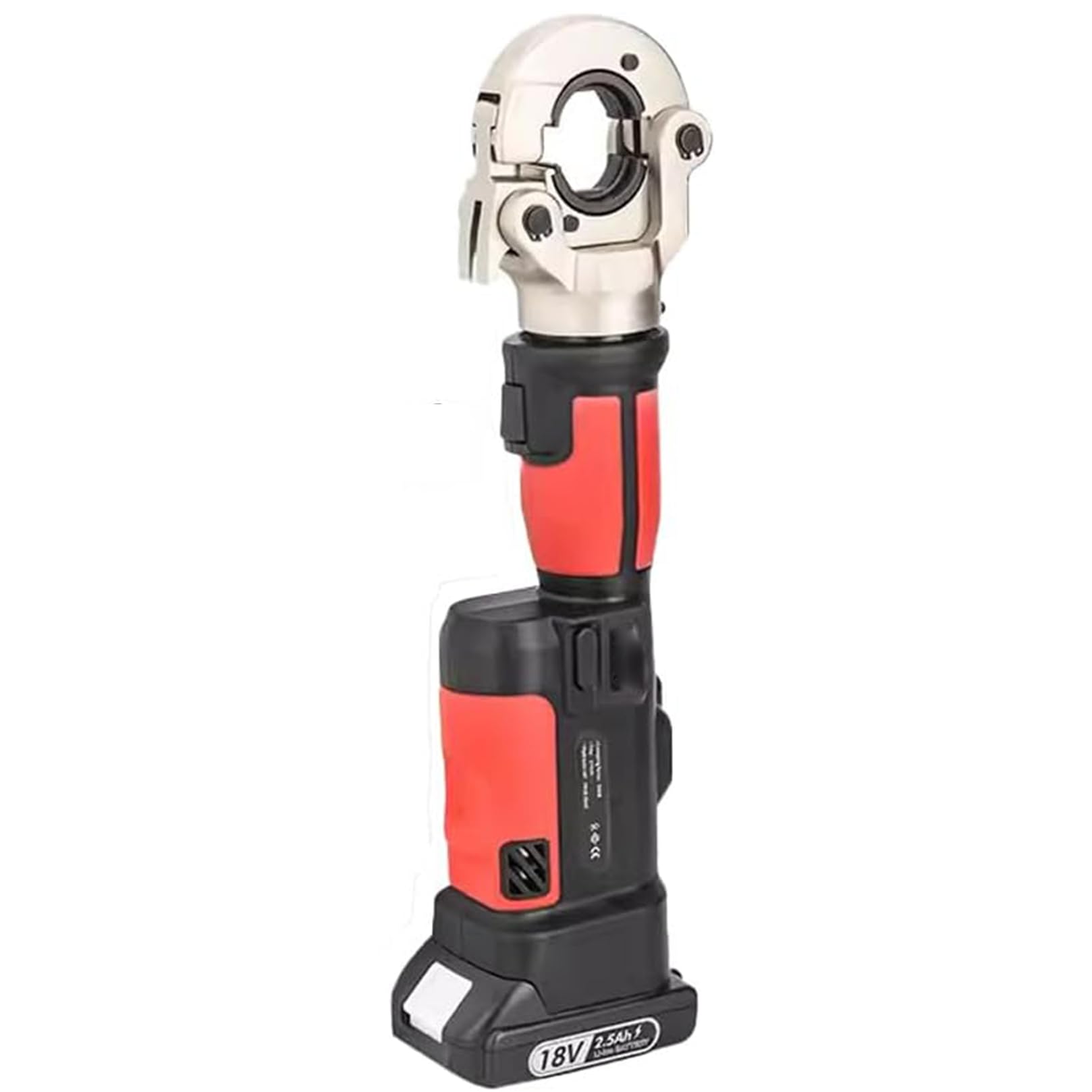 Pinzatrice multistrato a batteria,Set completo di utensili idraulici professionali contenente Rechargeable Hydraulic Crimping Tool, 11 stampi più comunemente utilizzati (che coprono 10-300 mm²)