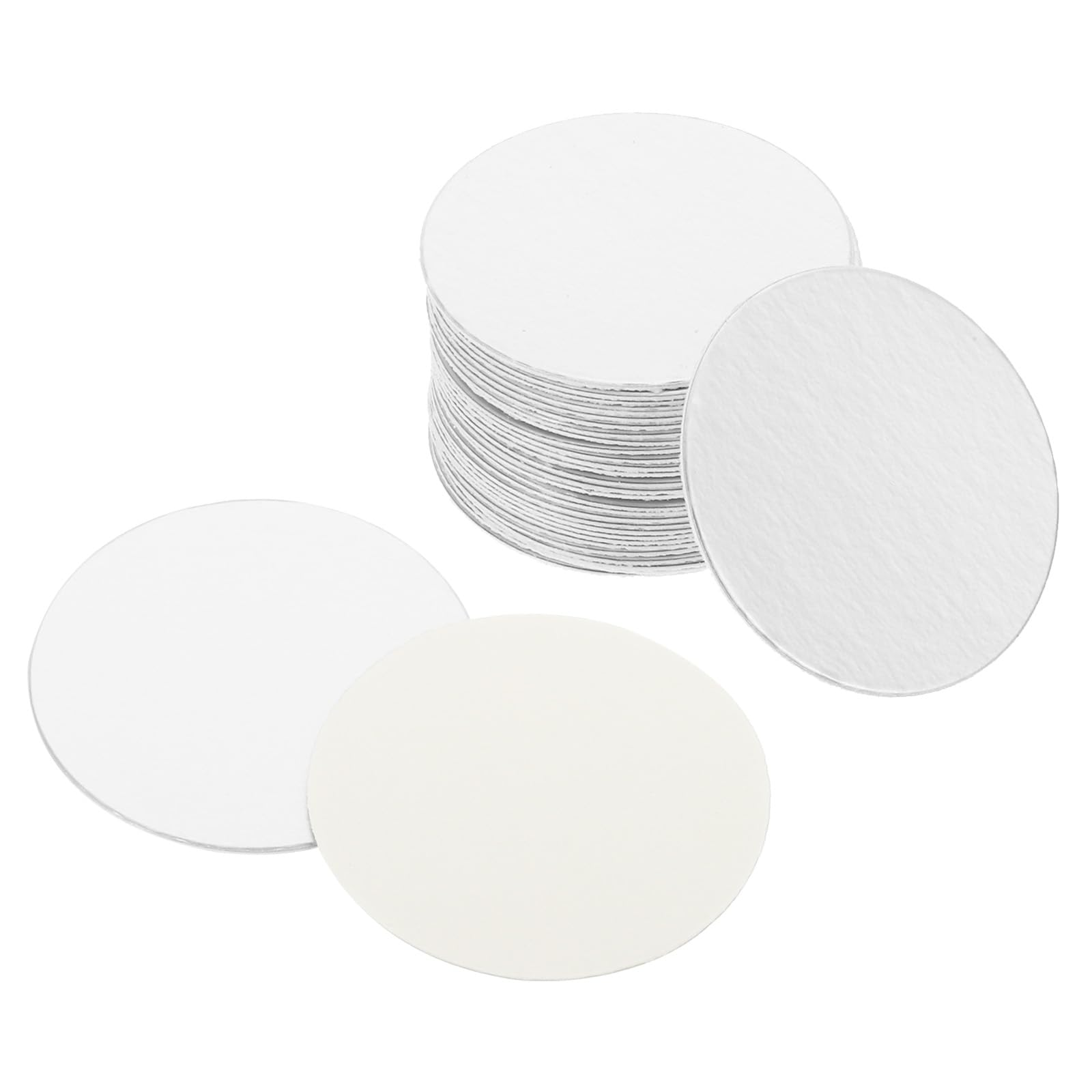 PATIKIL 37mm/1.44" Aluminum Foil Cap Liner, 150Pcs Resistant Tamper Induction Heat Sealer Sealing Liners for PE/HDPE Plastic Bottle Jar Lid