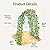 Gardener’s Supply Company Extra Tall Garden Arch Arbor | 80 Inch Tall Titan Squash Tunnel | Lightweight Metal, Trellis Plant Stand for Climbing Vines | Outdoor Lawn Tower & Support Structure