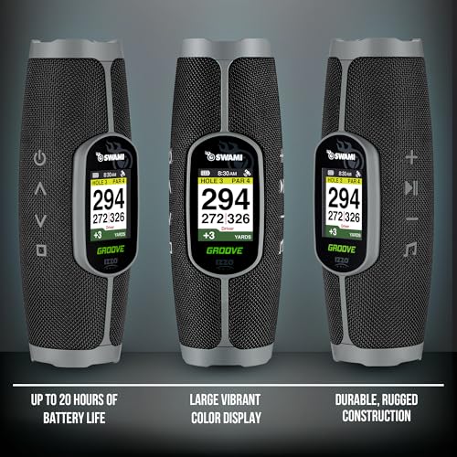 Image of Izzo Golf Swami Groove Golf GPS Speaker, No App or Subscription Required