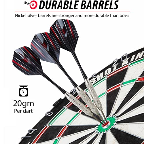 Fat Cat Darts In A Jar: Steel Tip Darts With Storage/Travel Container, 20 Grams (Pack Of 27) #TOP1