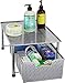 Simple Houseware Stackable Cabinet Basket Drawer Organizer, Silver
