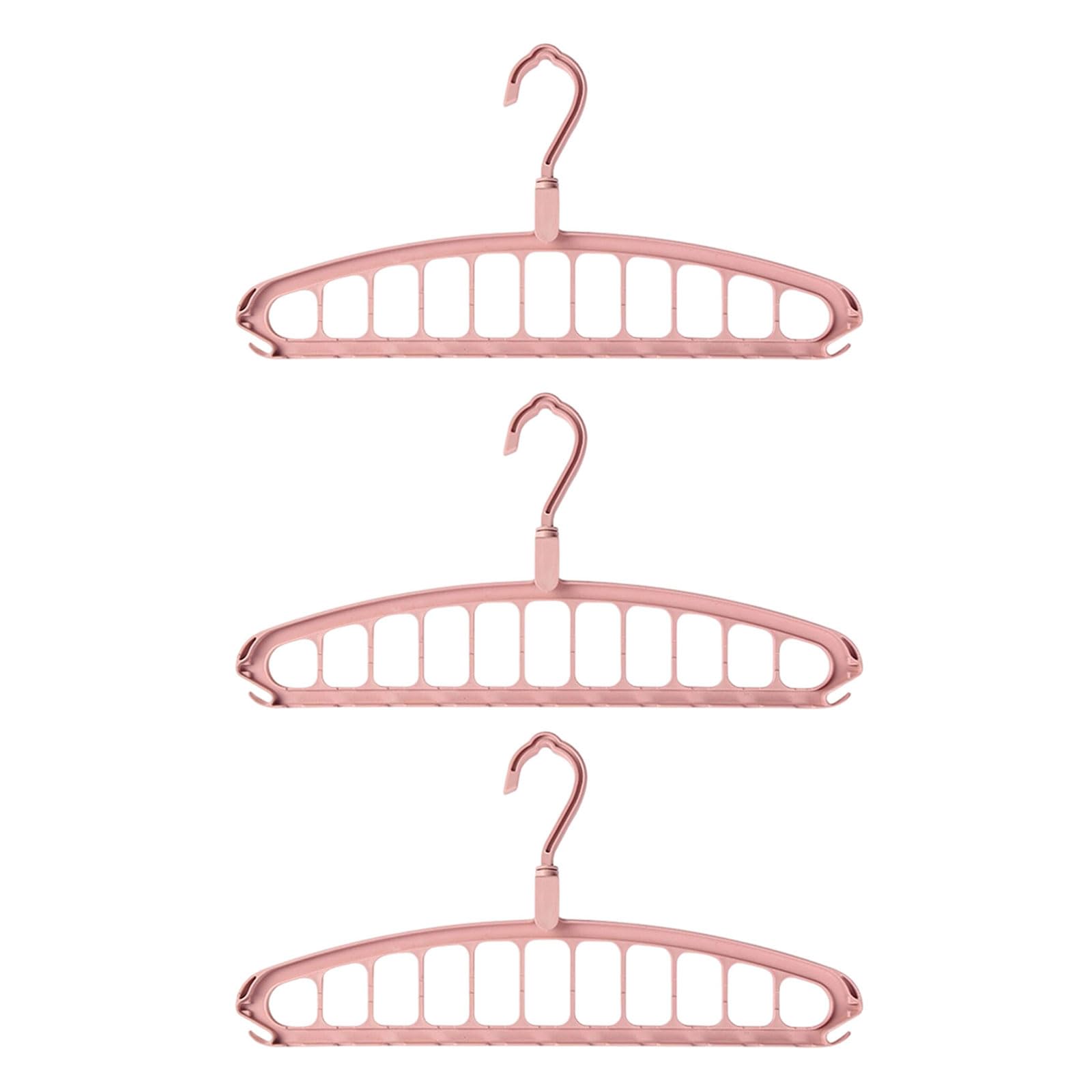 Duty Multiple Hook Garment Hanger with 360 Degree Rotation and Nonslip Shoulders Closet Organizers Hanger Strong