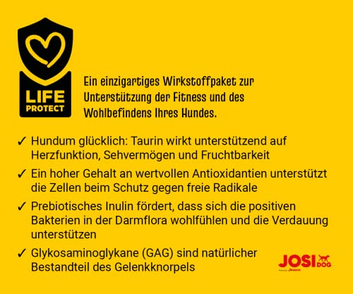 JosiDog Adult Sensitive (18kg) |Hundefutter für sensible Hunde | Premium Trockenfutter für ausgewachsene Hunde | powered by JOSERA | 1er Pack