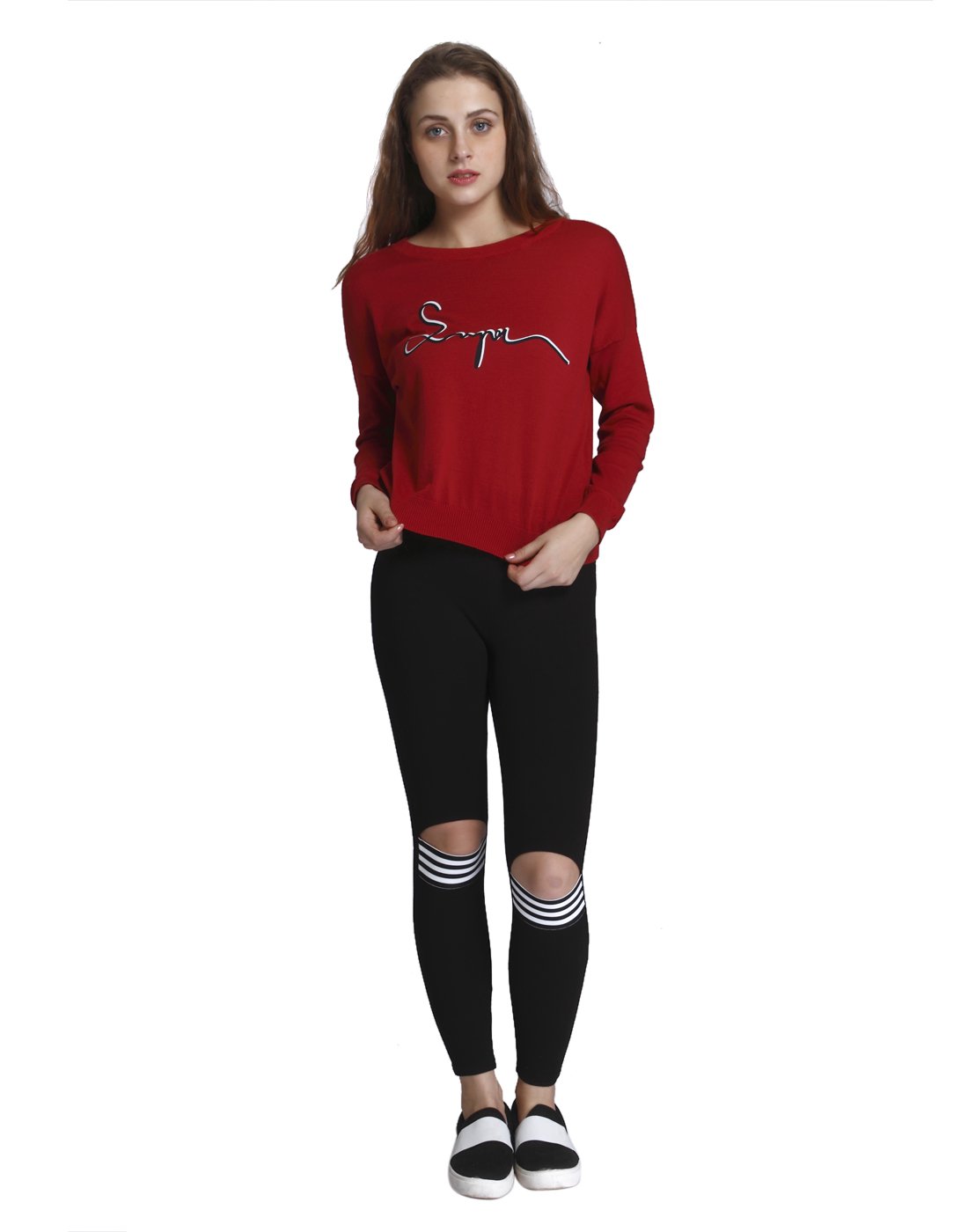 ONLY Women's Pullover (1978221001_Scarlet Sage_X-Small)