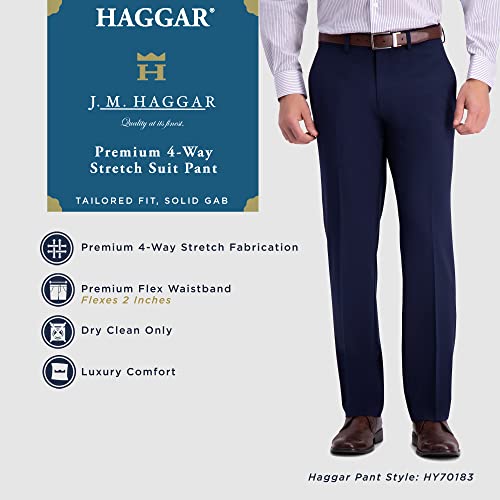 Image of Haggar J.M Men's Premium Classic & Straight Fit Suit Separate Pant - Reg. and Big & Tall Sizes