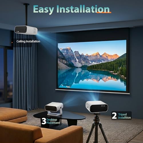 Smart 1080p Movie Projector