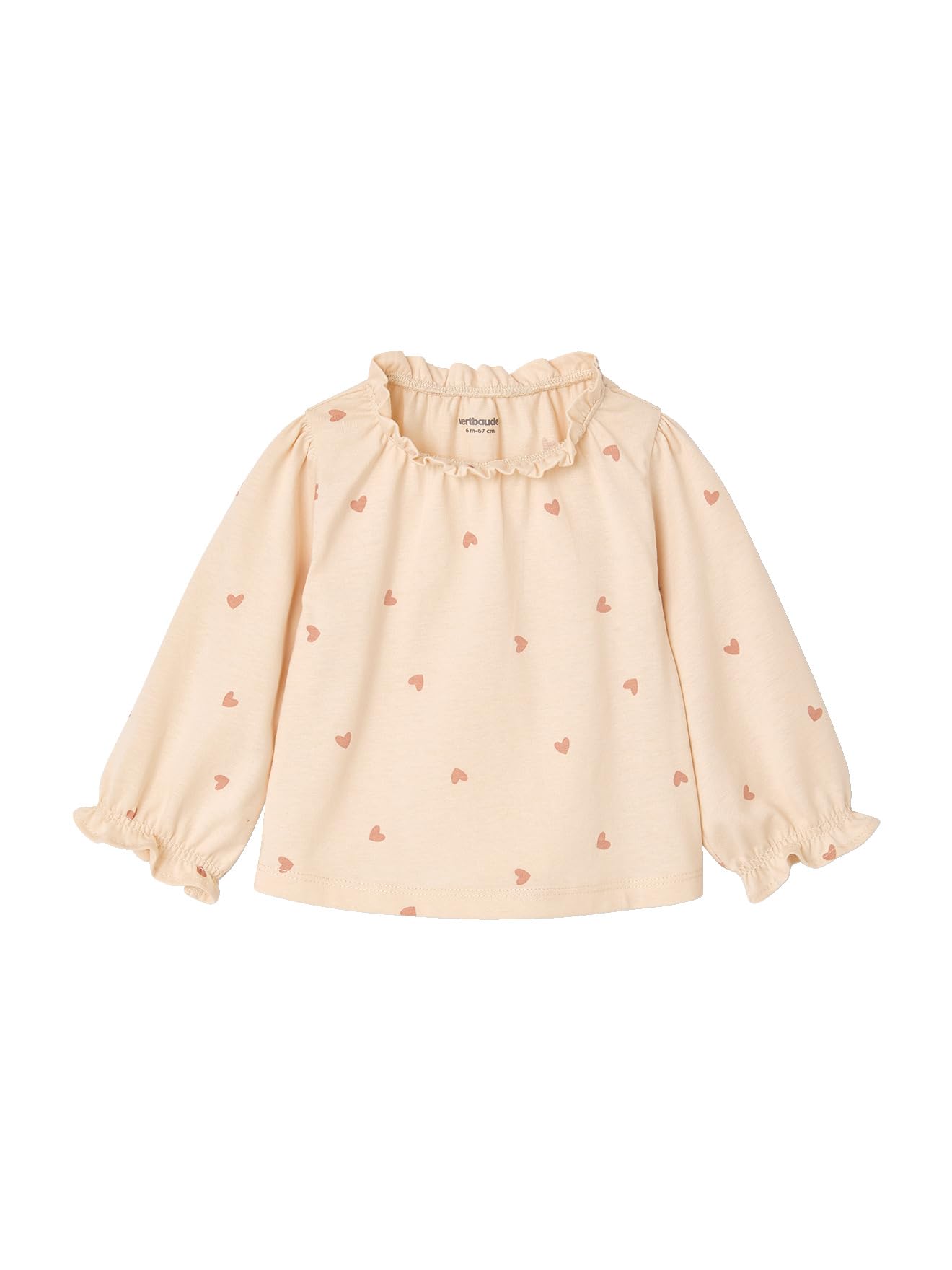 Vertbaudet Mädchen Baby-Set: Bluse, Shorts, Pullunder & Strumpfhose