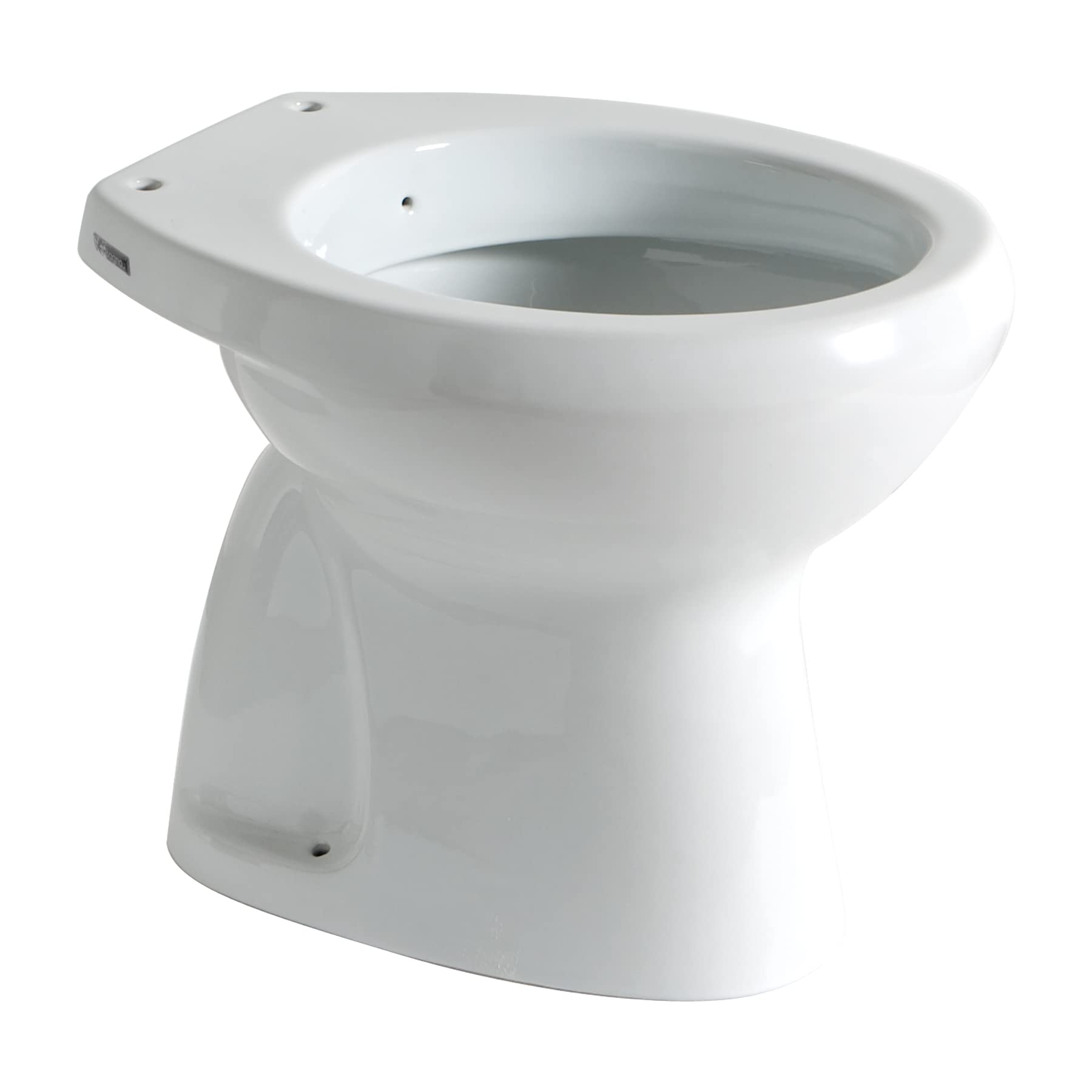 Vaso WC con Bidet Incorporato Ceramica Sanitari CLASSIC Scarico a Terra Made In Italy