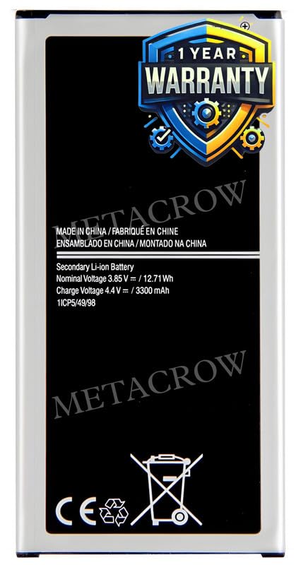 Image of Original EB-BJ710CBN Battery Compatible for Samsung Galaxy J7 (2016) | On8 - (3300mAh) - 1 Year Warranty JK1