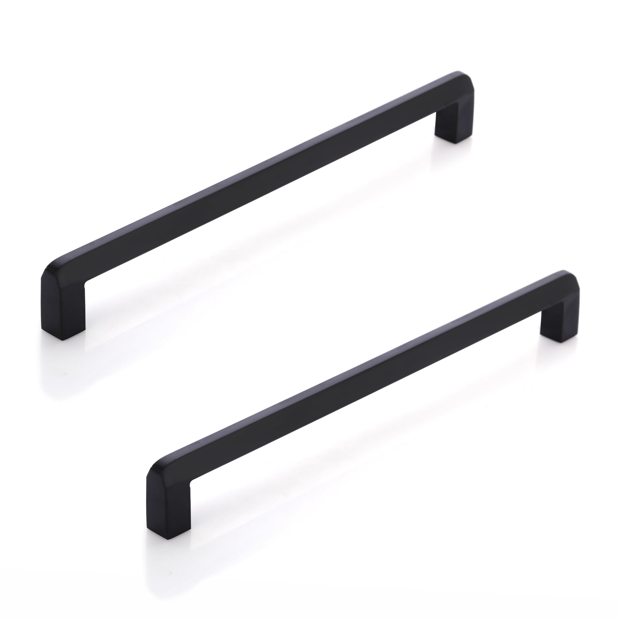 LAPO 4 Inch Cabinet Handles for Kitchen, Stainless Steel Structure for Drawer and Cupboard, Smooth Hand Feel, Scratch Safe Finish, Hole to Hole Size 10 cm, Easy Mount Setup (96mm, Black, Pack of 2) — Amazon image 7