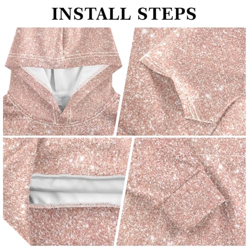 Dark Goldenrod Girls' Hoodies & Sweatshirts, Toddler Hoodie, Boys Pullover Hoodie, Kids Hoodies Size 4T3