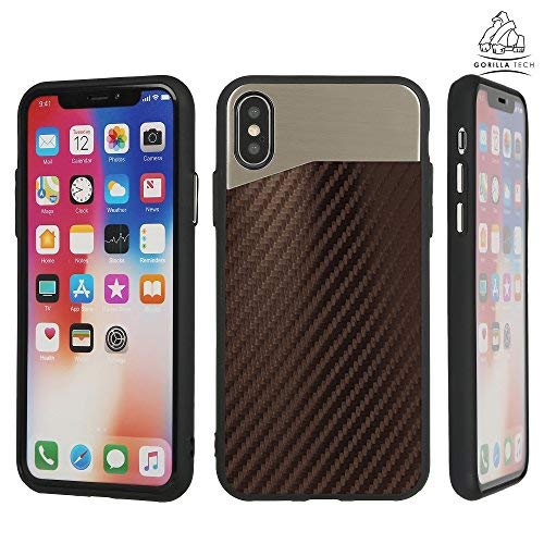 Protezione e protezione delle labbra rialzate: protezione elegante per il tuo telefono, leggera e rifinita di alta qualità. Un labbro rialzato da 1,5 mm protegge il telefono delicato schermo LCD e la fotocamera posteriore.