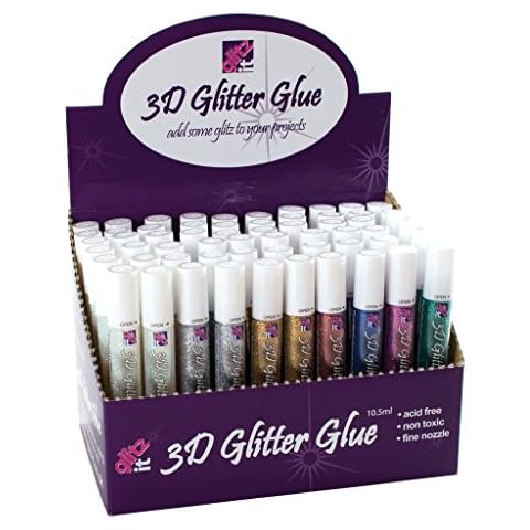 3D Glitz It Forest Green Glitter Glue Pen Cover