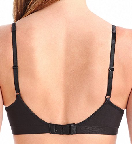Image of Hanes Women's Seamless Wirefree Bra with Soft Padding and Convertible Straps