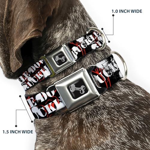 Collier pour chien Buckle Down de qualité supérieure avec sangle nylon haute densité - 3