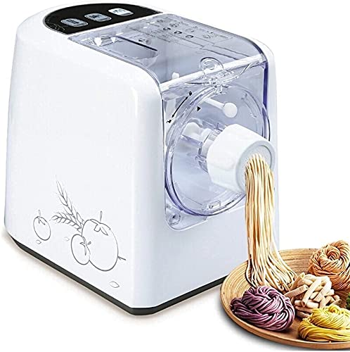 CVNIMV Máquina para Hacer Pasta, máquina para Hacer Fideos con Espaguetis, fettucini, Cabello de ángel, ravioles, mezcladora de Masa Manual automática pequeña, construcción resi