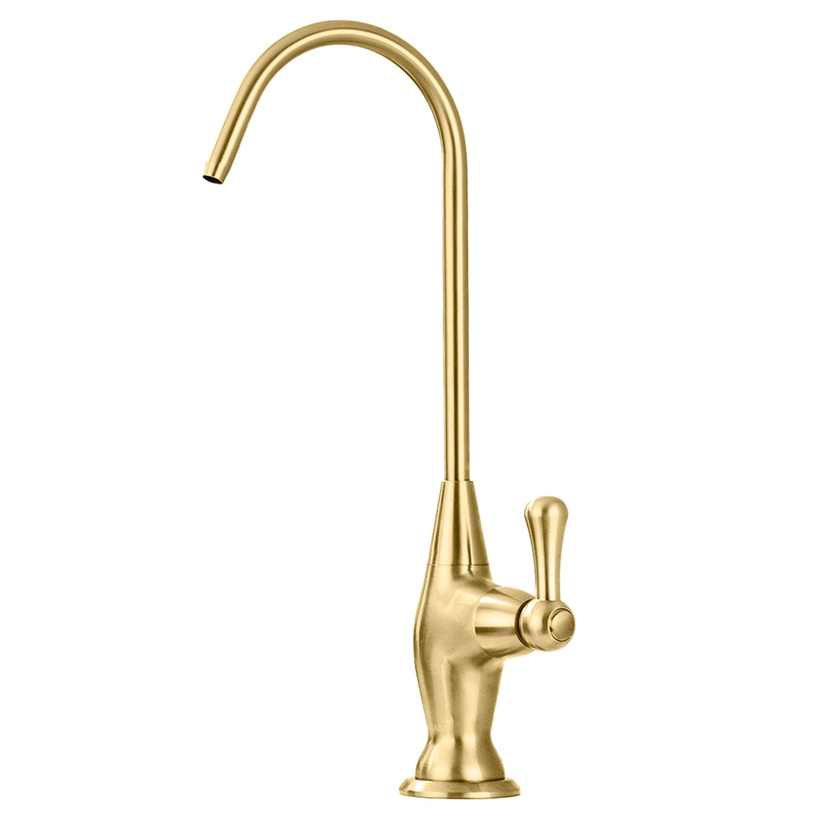 Sink Drinking Water Faucet, Sink Water Filter System, Suitable for Most Reverse Osmosis or Water Filtration Systems, Stainless Steel Reverse Osmosis Faucet for Kitchen Bar, Brushed Gold