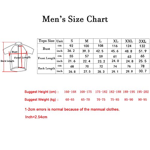 Gcrfl Men'S Cycling Jersey Short Sleeve Biking Shirt With 4 Rear Pockets Breathable Quick Dry Bicycle Jersey thumb #2