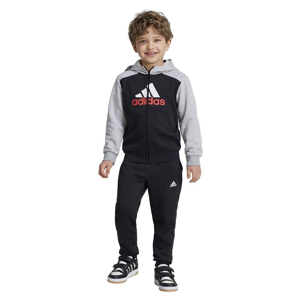 adidas Essentials Big Logo Fleece Tracksuit 5-6 Years