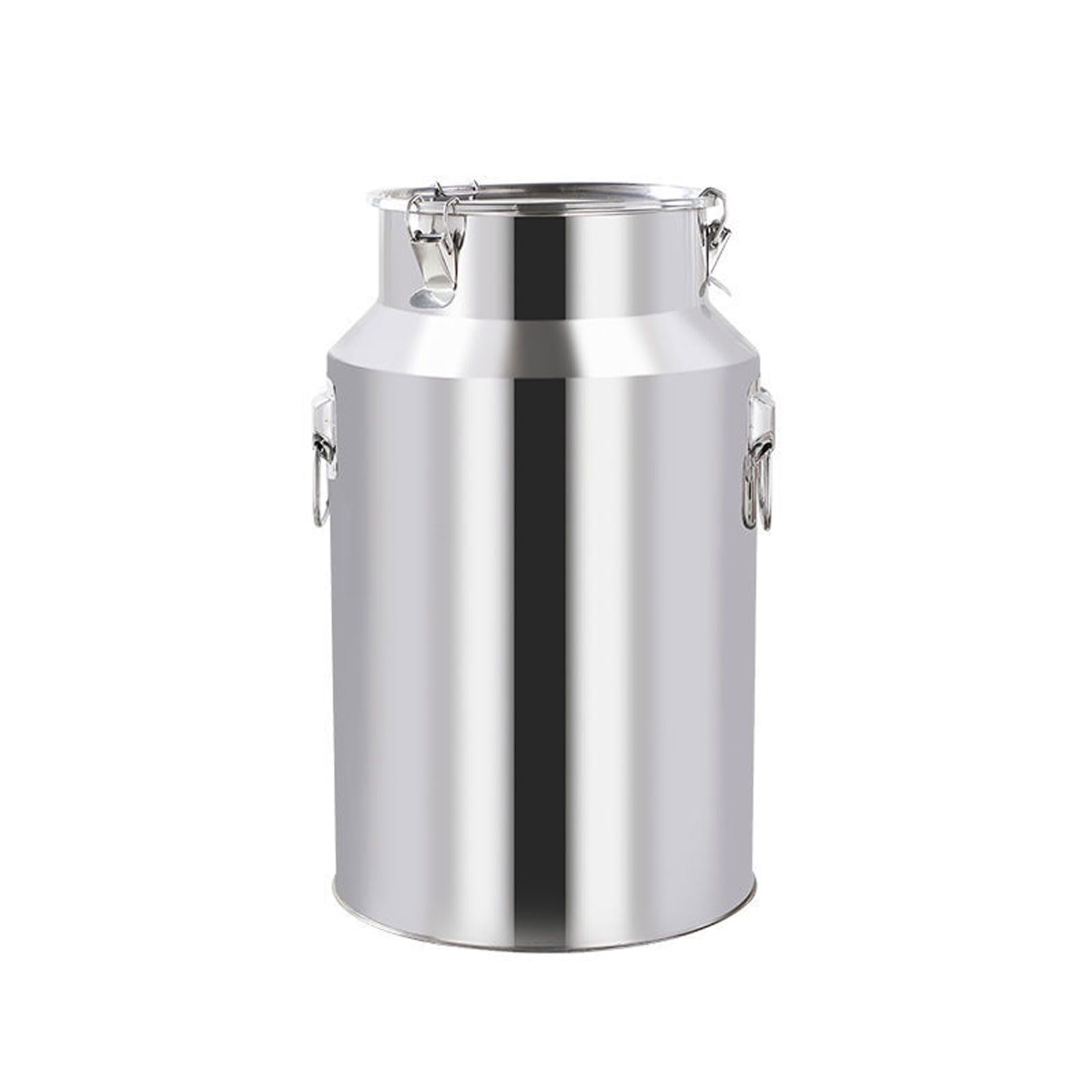 レトロ ステンレス ミルク缶 ミルクタンク Amazon｜KELUNIS 201ステンレスミルク缶牛乳樽密封タンク、ゆ
