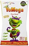 Vitamin Friends Yomega Flax Seed Sugar Free Diet Supplement, 20 Count