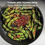 T-Fal Ultimate Hard Anodized Nonstick Fry Pan With Lid 12 Inch, Oven Broiler Safe 400F, Lid Safe 350F, Cookware, Pots and Pans, Kitchen Frying Pans, Skillets, Home, Dishwasher Safe, Black - Image 4