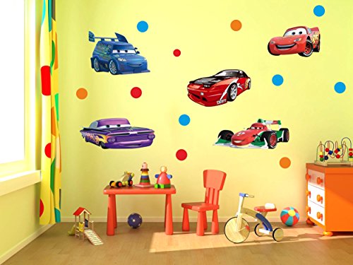 Wall Stickers | Wall Sticker for Living Room -Bedroom - Office - Home Hall Decor | Sticker Hub Wonder Cars Wall Sticker Wall Stickers (117Cm X154Cm) DKAA620DECAL (B07TFHSZVN) Amazon Price History, Amazon Price Tracker