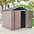 U-MAX 6 x 6FT Outdoor Storage Shed, Lockable Bike Shed,Garden Shed &Tool Shed for Backyard, Patio, Lawn