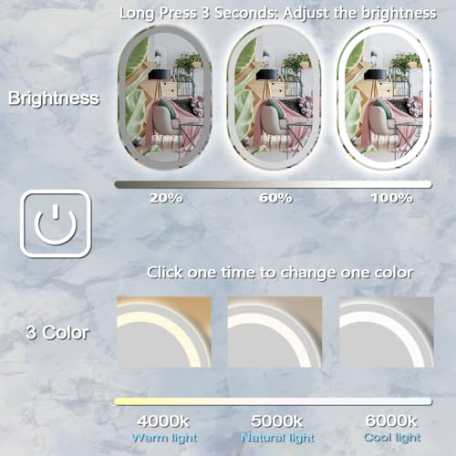 Reviews y listado de Espejo con bluetooth para baño favoritos de las personas. 23 Imagen adicional