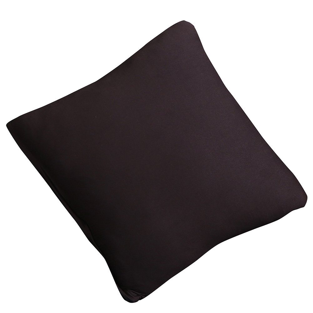 1 2-3-4-osobowa sofa pokrowiec gruby pokrowiec na sofę czysty kolor rozciągliwy ochraniacz na sofę antypoślizgowy łatwe dopasowanie elastyczny materiał stretch kanapa narzuta (ciemna kawa, 4-osobowa (23-31 cali)