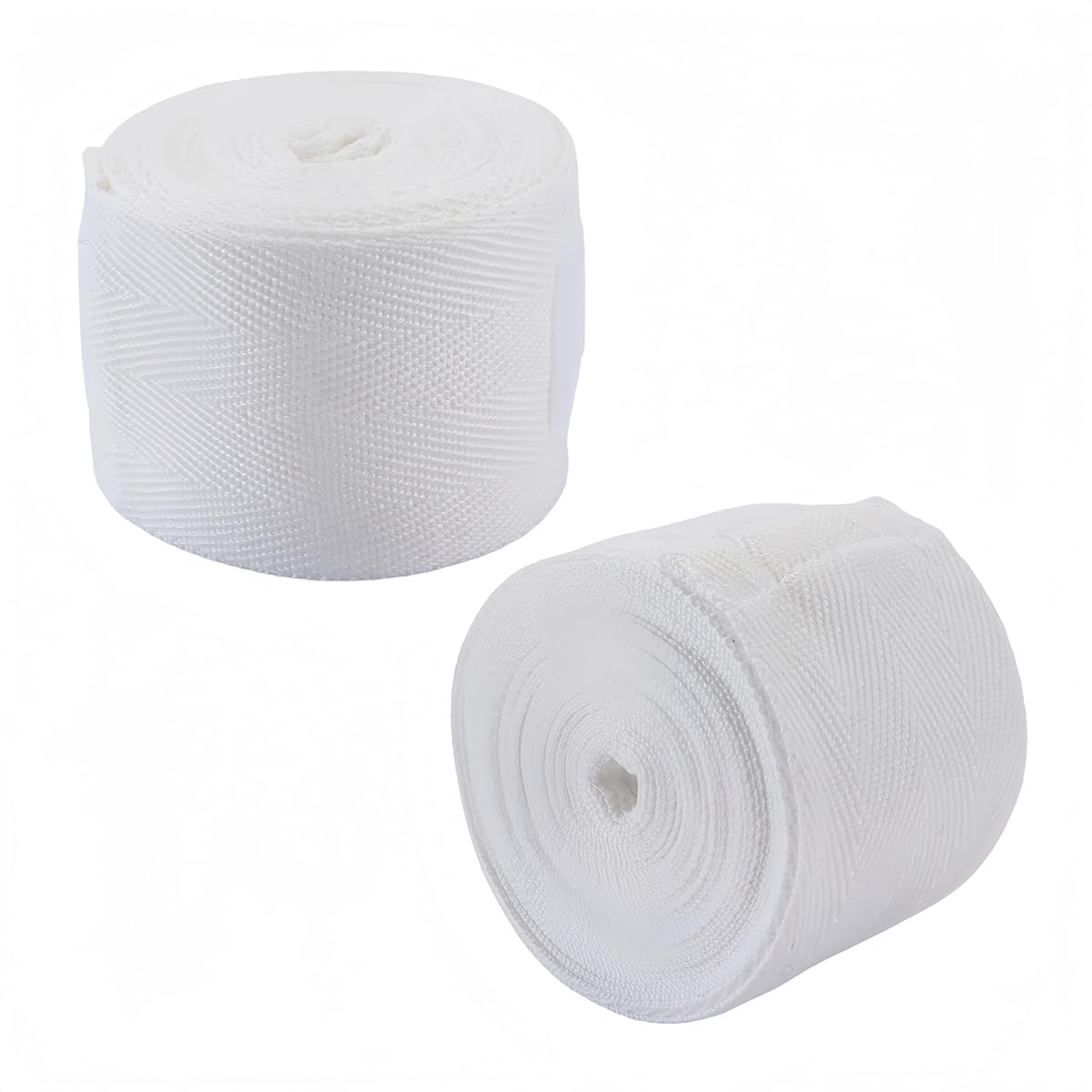Riven 2Pcs Boxing Hand Wraps Quick-Drying Sports Bandages for Boxing White 5cm x 5m