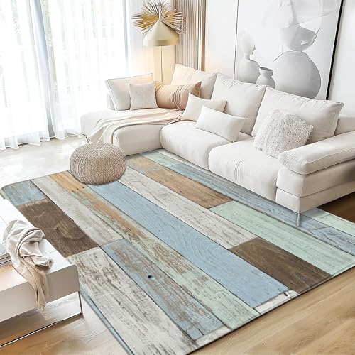 SPUNKER 5x7 Washable Area Rug