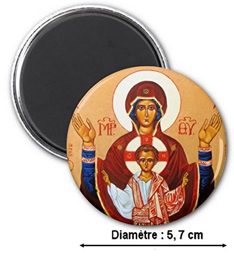 Preisvergleich Produktbild Magnet Jungfrau Maria und Jesus, XXL