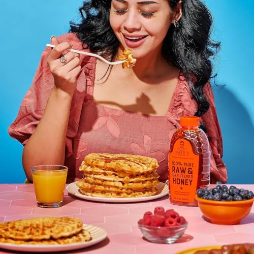 Nate's 100% Pure, Raw & Unfiltered Honey - Award-Winning Taste, 32oz. Squeeze Bottle - Image 7