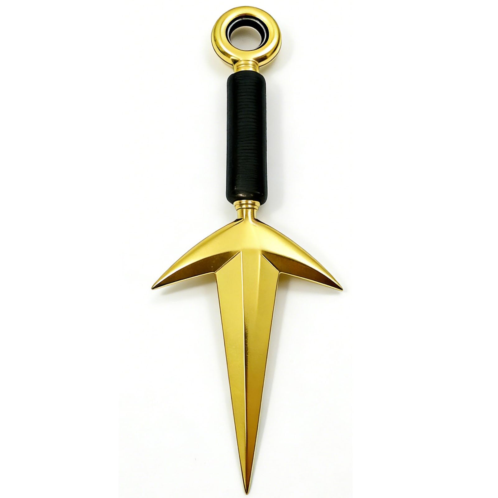 FAYAIALO 9 inches Minato Kunai Uzumaki kakashi Namikaze kunai Metal Ninja Cosplay Model Keychain Collection