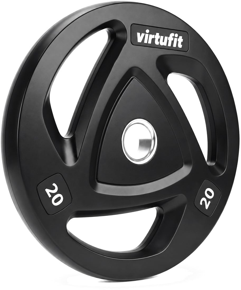 VirtuFit Disque Olympique en Caoutchouc de 1,25 kg à 25 kg
