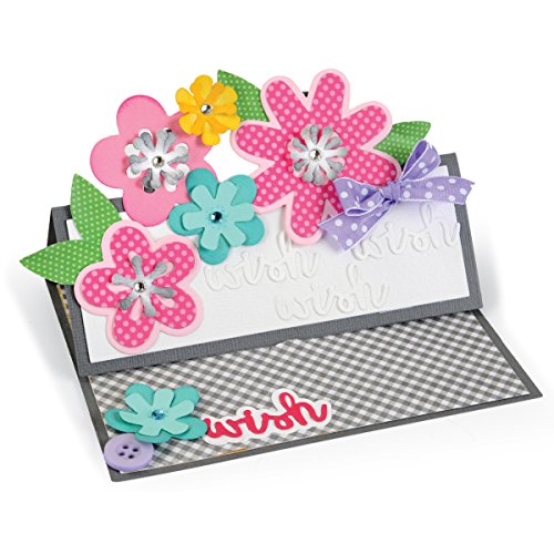 Sizzix 660,146 Thinlits Set 11 Dies Livelli Fiori