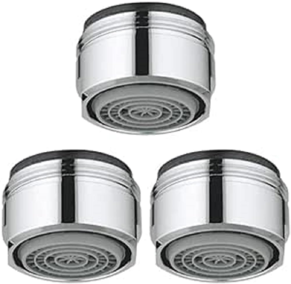 GROHE Aérateur Chromé 40451000 (Import Allemagne), Paquet de 3