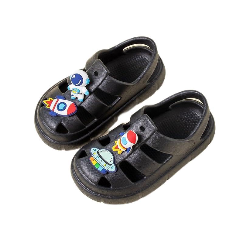 Generic Toddler Kids Mules Boys Girls Cute Garden Water Clogs Sandals Slip On Shoes Slipper Slides Lightweight Outdoor Summer Children Beach Pool Shoes for Baby Little Kids78 Multi