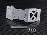 Numero Articolo : MSV331R-S GPM HPI Savage XS Flux Aggiornamento Parti Aluminium Rear Skid Plate - 1Pc Set Silver