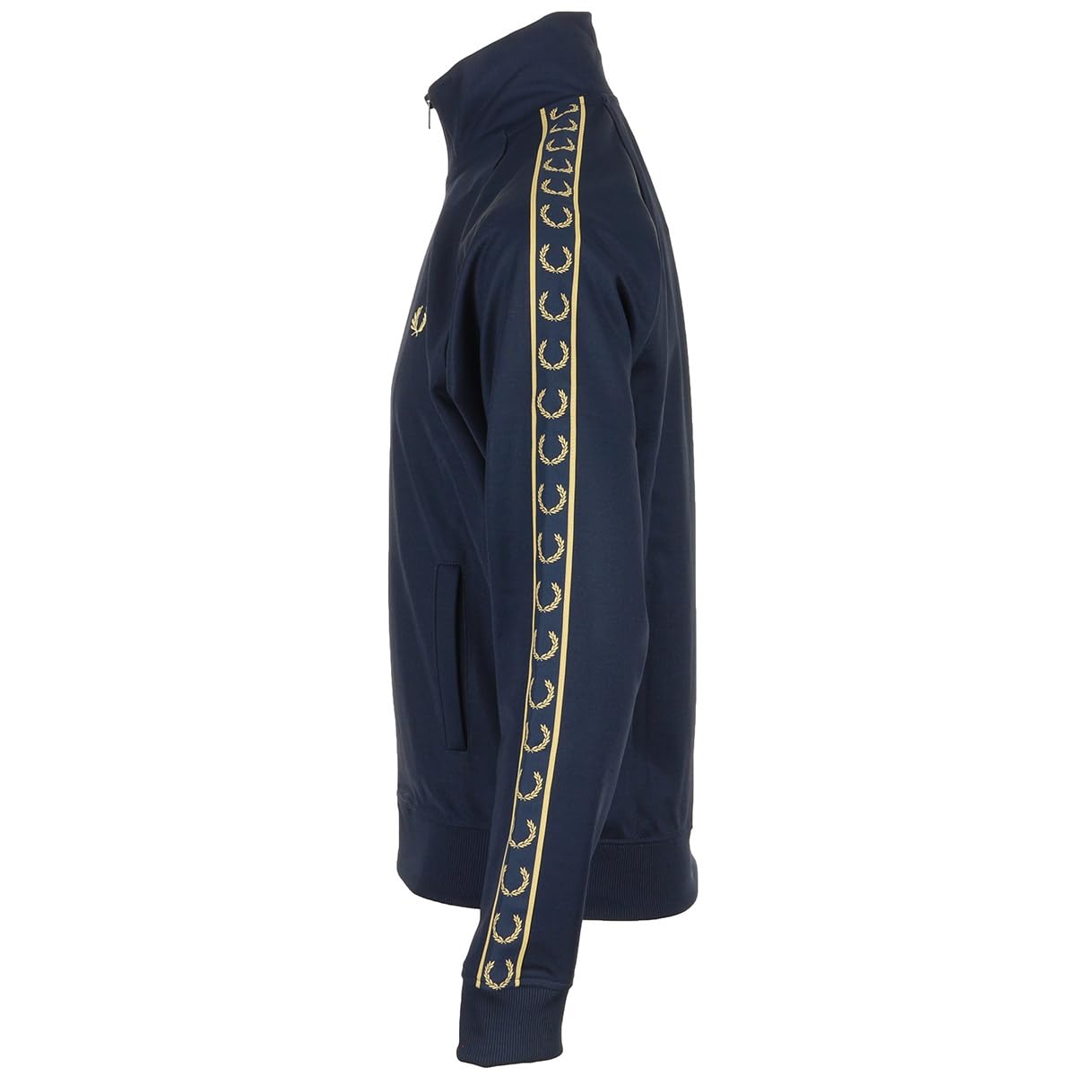 Fred Perry Contrast Tape Track Jacket, Herren Sportjackett
